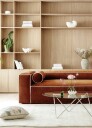 Decotique Grand Hue 3 Seter Sofa Copper Glow / Moon White