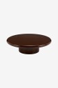 Pastill   Ted salongbord ø 95 cm   Brun