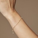 Enamel Lola Daisy Armbånd 18 kt. Gullbelagt sølv B66G_2-2 - Dame - 925 sterling silver