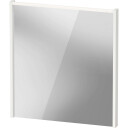 Duravit D Code speil med lys øverst 650 x 700 mm hvit matt