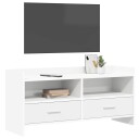  TV skap 100 x 33 x 47 cm Hvit Konstruert tre