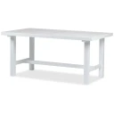Fri Form 80x142cm spisebord hvid