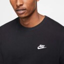 Nike Sportswear Club T-Shirt Herre Black/White M