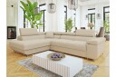 Gabina Sofa med Sjeselong 3 seter   Beige