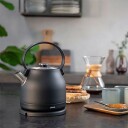 Livoo Retro Vannkoker - 1,5l - svart