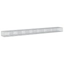  Gabionkurv med deksel 800x100x50 cm galvanisert jern