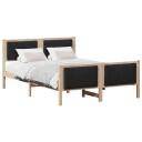  Sengestamme Brunt og svart 140 x 190 cm Heltre furu