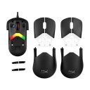 HyperX Pulsefire Saga Kablet Gamingmus 3200 DPI Svart