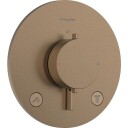 Hansgrohe Ecostat Comfort S dusjbatteri, bronse
