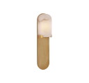 Visual Comfort Melange Elongated Pill Sconce Brass
