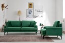 Andary 2 seters Sofa   Grønn/Svart