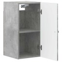 vidaXL Baderom veggskap EDE Betonggrå 30 x 31 x 59 cm Konstruert tre