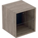 Geberit One åpen hylle 45x47 cm valnøtt Nøttetre