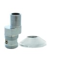 Forskruning med roset med afserring, eksentrisk, 3/4" x 1/2"