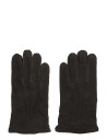 Amanda Christensen Suede Gloves - Black - 9.5