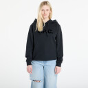 A.P.C. Velvet Logo Hoodie   Grey   L
