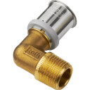 Roth 90° Overgangsvinkel 20mm x 3/4" Nippel for Hydraulikk