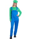 Luigi Inspirert Unisex Kostyme til Voksen