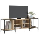 vidaXL TV-benk sonoma eik 153x37x50 cm konstruert tre 8721012193857