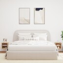  Vegghengt TV-benk med LED 2 stk sonoma eik 30x28,5x30 cm 836978
