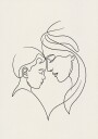 Mother and Child Plakat Plakat / 40x50cm