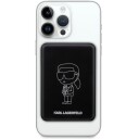 Karl Lagerfeld 3000 mAh MagSafe-kompatibel Powerbank - Svart