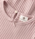 En Fant T Shirt Ls Pointelle   Pink   116