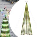 vidaXL Juletre lyskjegle 688 LED fargerik 300 cm