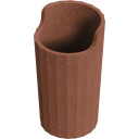kosmisk frittstående børsteholder brown 7.4x7.4x13.3 cm