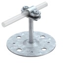 Obo Bettermann 5218314 Ledningsholder for horisontaltak Grepklemme 100 mm Jording & lynavledere