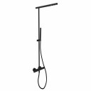 Fima Takdusj Switch F4925 med 3 Dyser Svart Matt