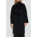 Max Mara Dame Frakker Svart 3XS
