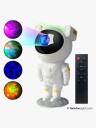 PartyFunLights Projektor Astronaut 23 cm