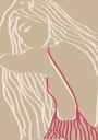 Serene Silhouette Plakat / 100x150cm