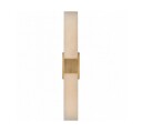 Covet Double Box vägglampa mässing