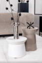 Trend Collection Keramisk Sofabord Cove Hvit S Ø37,5 x H30   1/2