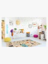 Happy Kids Gulvteppe 140x200 Linne