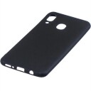 Mot Fingeravtrykk Matte Samsung Galaxy A40 TPU-deksel Svart