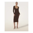 Wolford Dame Kjoler Brun M,