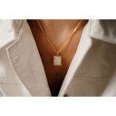 IX Studios Anheng 22 kt. Gullforgylt sølv DMM0327GD - Unisex - 925 sterling silver