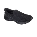 Skechers, Dame, Sko, Svart, 38 EU,