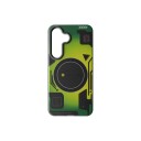 Forcell F Protect Levels Dual Layer 4D Deksel for Samsung Galaxy S25   Kompatibel med MagSafe Cyber Grønn