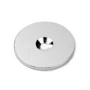 SuperMagneter Rundskive Ø 42 X 3 Mm Med Forsenket Hull