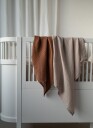 Borganäs Musselinteppe 70x70 2-pack Taupe