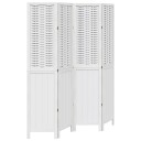  Romdeler 4 paneler hvit heltre keisertre 8721012074187
