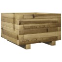 Plantekasse 40x40x26,5 cm impregnert furu
