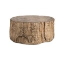 Timber salongbord metal natural