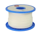 Tau Flettet Nylon - Hvit - 3 mm - 100m - Spole