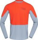 Norrøna Men's Senja Equaliser Lightweight Long Sleeve Rød S Man