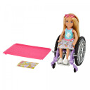 Barbie Club Chelsea Dukke Chelsea Med Rullestol